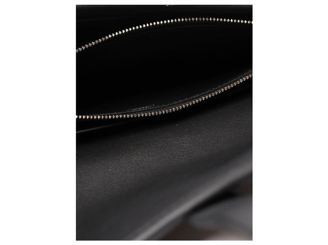 Hermès Borsa clutch Jige nera Nero - vista 4