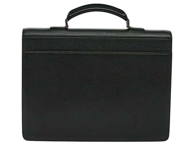Borsa Louis Vuitton Neo Robusto 1 in pelle Taiga Marrone - vista 2