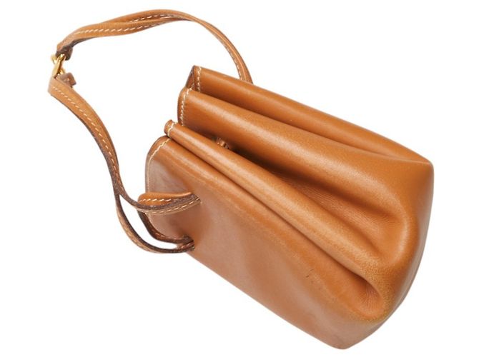 Pochette Vespa Hermès Marrone - vista 5