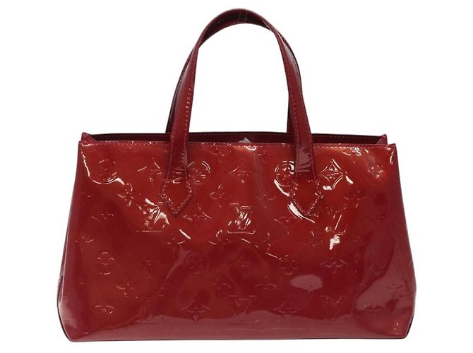 Borsa a mano Wilshire Monogram Vernis MM Louis Vuitton Rosso - vista 2