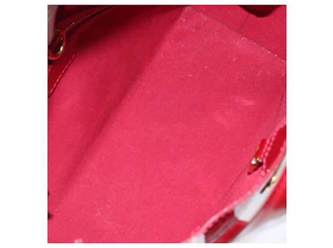 Borsa a mano Wilshire Monogram Vernis MM Louis Vuitton Rosso - vista 5