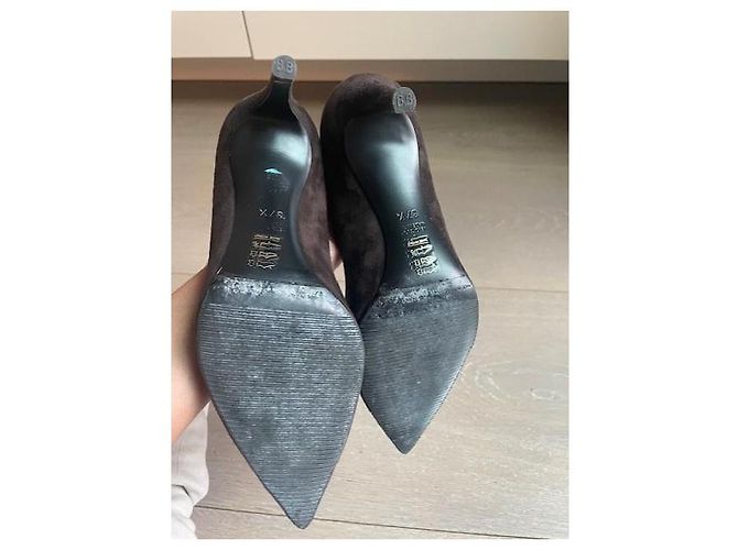 Autre Marque Claude Marè Brown Suede Ankle Boots 37.5 - view 5