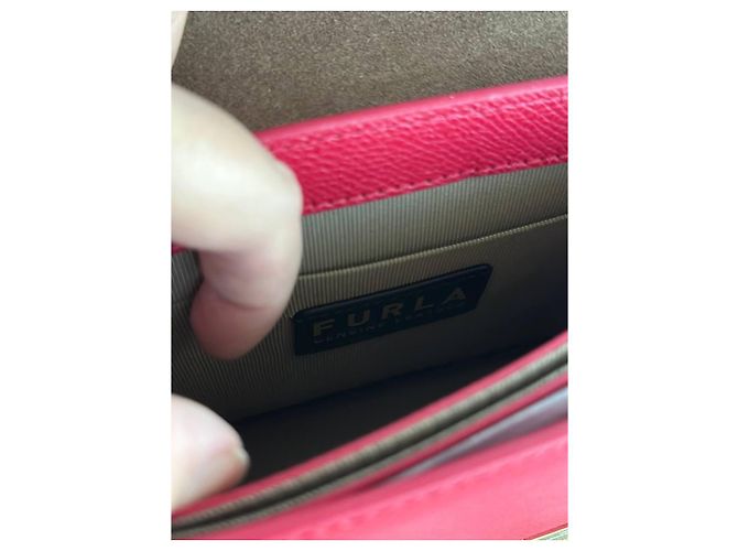 Borsa Furla Bella rossa in pelle Rosso - vista 10