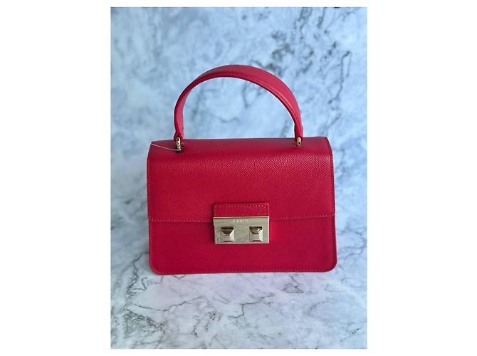 Borsa Furla Bella rossa in pelle Rosso - vista 2