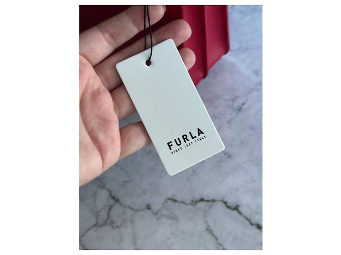 Borsa Furla Bella rossa in pelle Rosso - vista 6