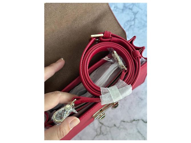 Borsa Furla Bella rossa in pelle Rosso - vista 9