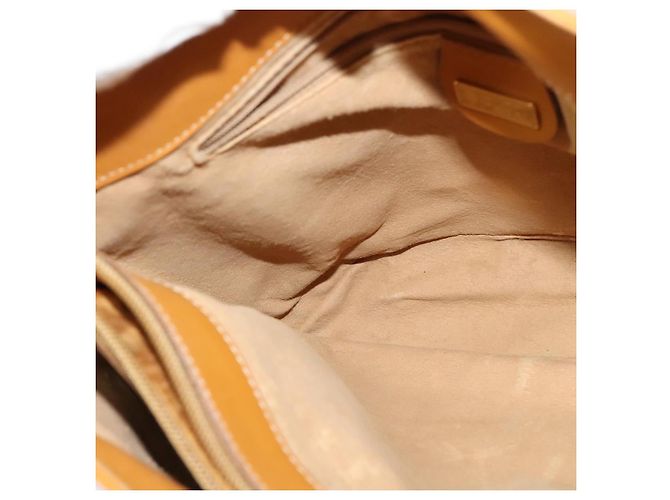 Gucci Borsa a Spalla Micro GG Supreme PVC Beige Oro 001 14 0934 Auth 140786 D'oro - vista 20