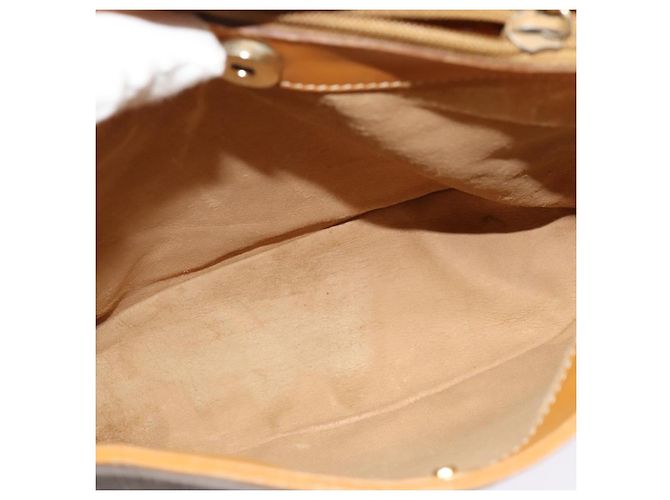 Gucci Borsa a Spalla Micro GG Supreme PVC Beige Oro 001 14 0934 Auth 140786 D'oro - vista 21