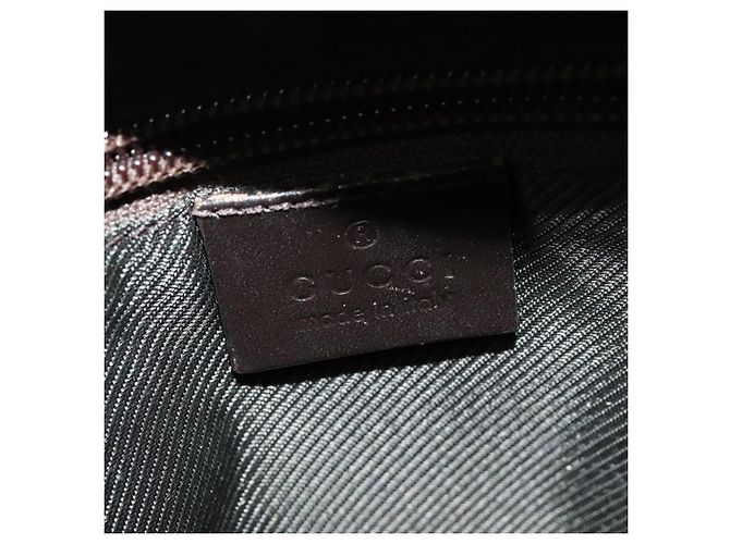 Borsa a Spalla GG Canvas Gucci Beige Argento 03136 Auth ep10483 - vista 17