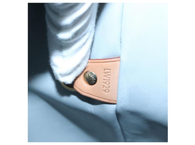 LOUIS VUITTON Borsa a Mano Monogram Vernis Houston Grigio M91053 LV Auth BA5516 - vista 12