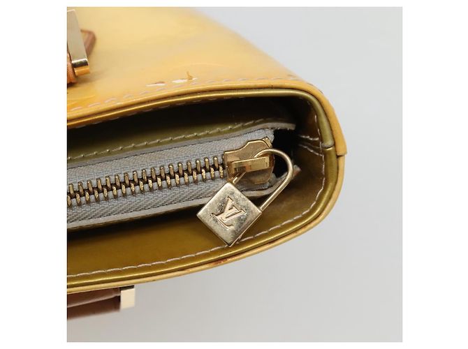 LOUIS VUITTON Borsa a Mano Monogram Vernis Houston Grigio M91053 LV Auth BA5516 - vista 17