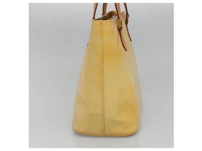 LOUIS VUITTON Borsa a Mano Monogram Vernis Houston Grigio M91053 LV Auth BA5516 - vista 4