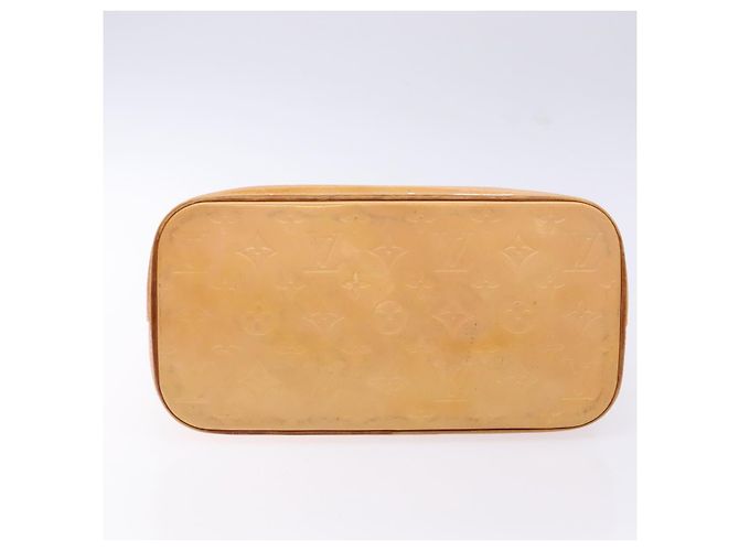 LOUIS VUITTON Monogram Vernis Houston Tasche Marshmallow Pink M91302 LV Auth 127969 - Ansicht 5