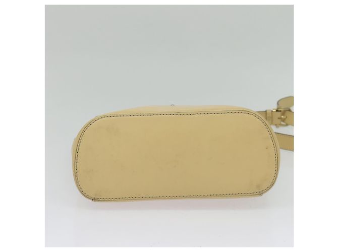 Céline Borsa a Spalla in Pelle Beige Oro Auth BA5496 D'oro - vista 5