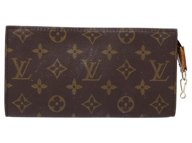 Bucket LOUIS VUITTON Monogramma Secchiello GM Pochette Accessorio LV Auth sw1448 - vista 13