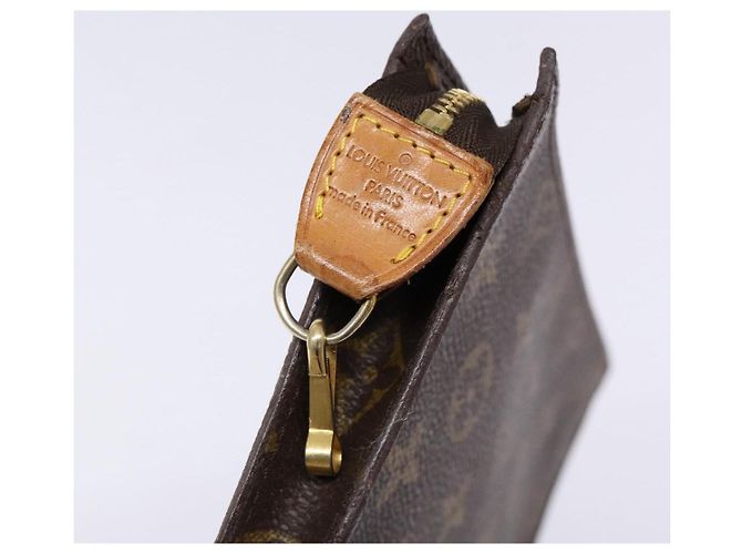 Bucket LOUIS VUITTON Monogramma Secchiello GM Pochette Accessorio LV Auth sw1448 - vista 8