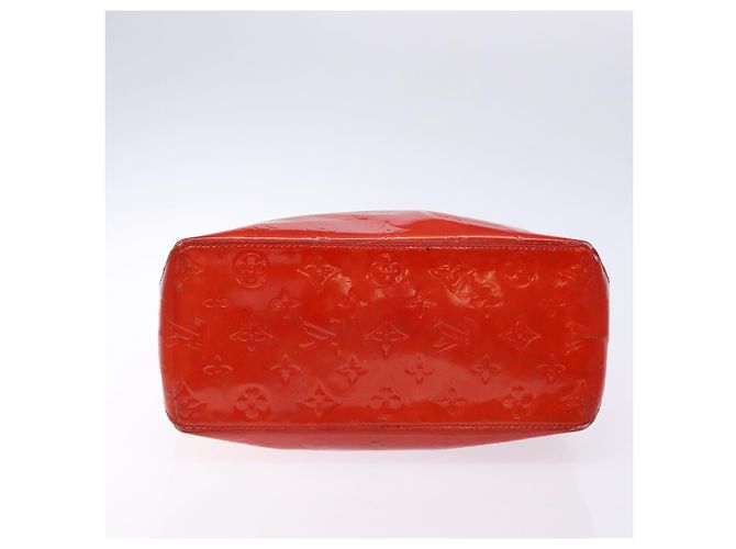 LOUIS VUITTON Monogram Vernis Reade MM Sac à main Rouge M91086 LV Auth bs28811 - vue 5