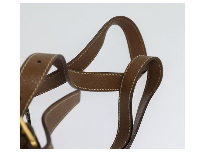 Bamboo Zaino in Bambù GUCCI Camoscio Marrone Oro 003 58 0030 Auth ep10582 D'oro - vista 15