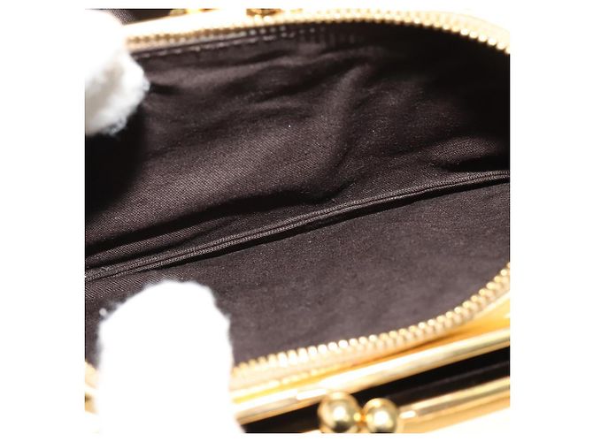 Borsa a Spalla Miu Miu in Pelle Bianca e Oro Auth 140643 Bianco D'oro - vista 25