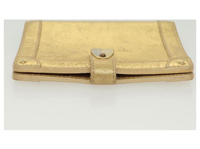LOUIS VUITTON Suhari Agenda Partonaire PM Cubierta Diaria Dorada R21048 Auth 139625 - vista 3