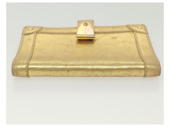 LOUIS VUITTON Suhari Agenda Partonaire PM Cubierta Diaria Dorada R21048 Auth 139625 - vista 4