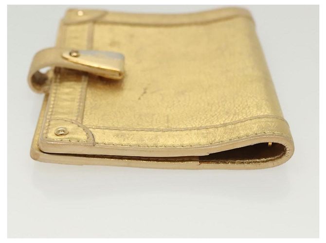 LOUIS VUITTON Suhari Agenda Partonaire PM Cubierta Diaria Dorada R21048 Auth 139625 - vista 5