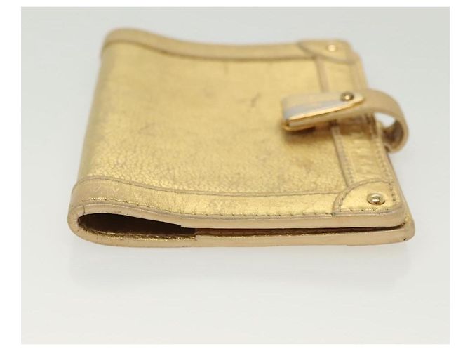 LOUIS VUITTON Suhari Agenda Partonaire PM Cubierta Diaria Dorada R21048 Auth 139625 - vista 6