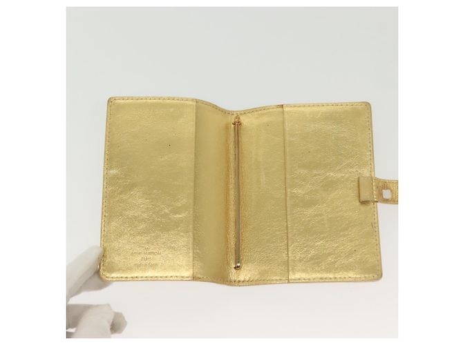 LOUIS VUITTON Suhari Agenda Partonaire PM Cubierta Diaria Dorada R21048 Auth 139625 - vista 9