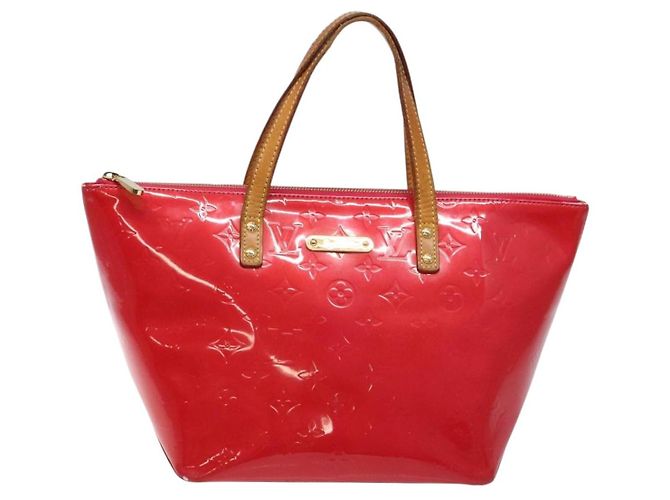 LOUIS VUITTON Borsa a Mano Monogram Vernis Bellevue PM Rose Pop M93669 Auth gh731 Rosa - vista 13