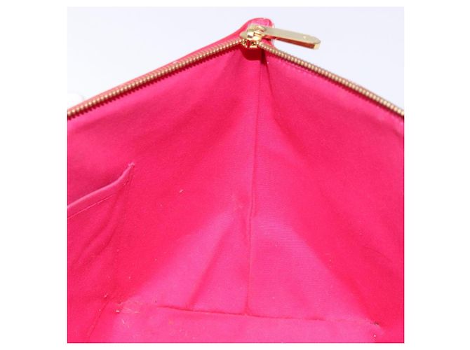 LOUIS VUITTON Borsa a Mano Monogram Vernis Bellevue PM Rose Pop M93669 Auth gh731 Rosa - vista 20