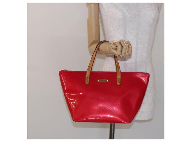 LOUIS VUITTON Borsa a Mano Monogram Vernis Bellevue PM Rose Pop M93669 Auth gh731 Rosa - vista 23