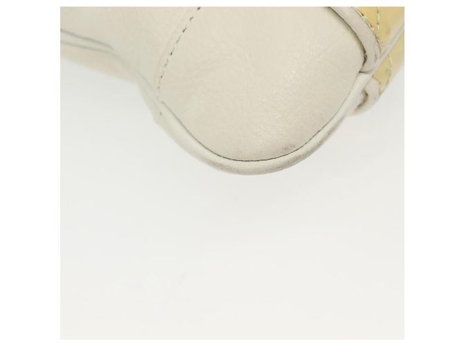 Burberry Borsa Tote in Pelle Bianca e Oro Autentica ti3413 Bianco D'oro - vista 14