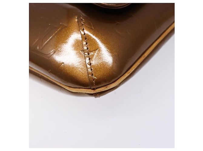 LOUIS VUITTON Bolsa Thompson Street Monogram Vernis Bronce M91124 LV Auth bs28807 - vista 14