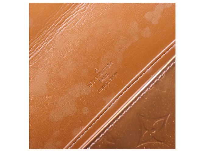 LOUIS VUITTON Bolsa Thompson Street Monogram Vernis Bronce M91124 LV Auth bs28807 - vista 19