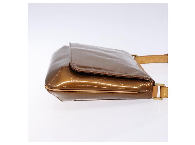 LOUIS VUITTON Bolsa Thompson Street Monogram Vernis Bronce M91124 LV Auth bs28807 - vista 3