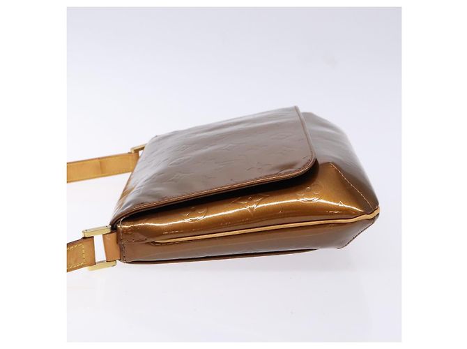 LOUIS VUITTON Bolsa Thompson Street Monogram Vernis Bronce M91124 LV Auth bs28807 - vista 4