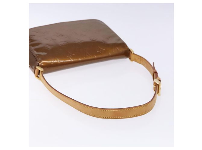 LOUIS VUITTON Bolsa Thompson Street Monogram Vernis Bronce M91124 LV Auth bs28807 - vista 7
