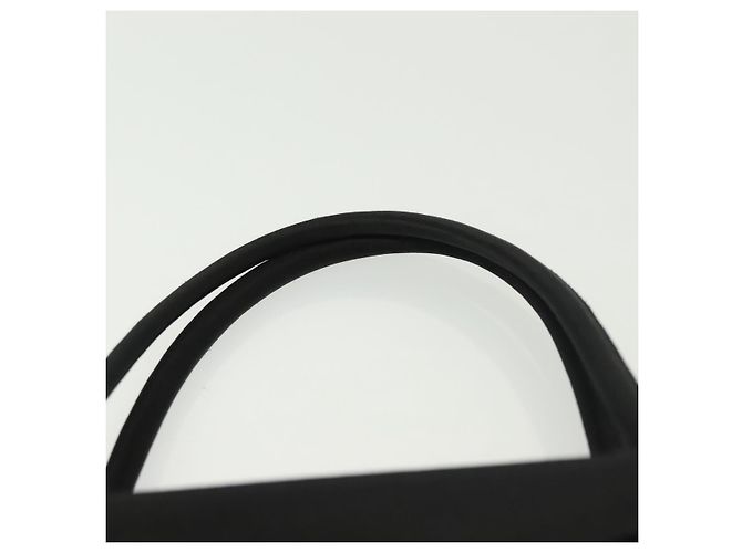 Autre Marque BOTTEGA VENETA Sac à main Velours Noir Argent Auth SW1491 Argenté - vue 14