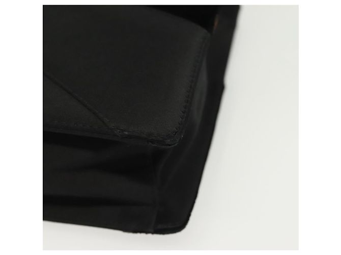 Autre Marque BOTTEGA VENETA Sac à main Velours Noir Argent Auth SW1491 Argenté - vue 8
