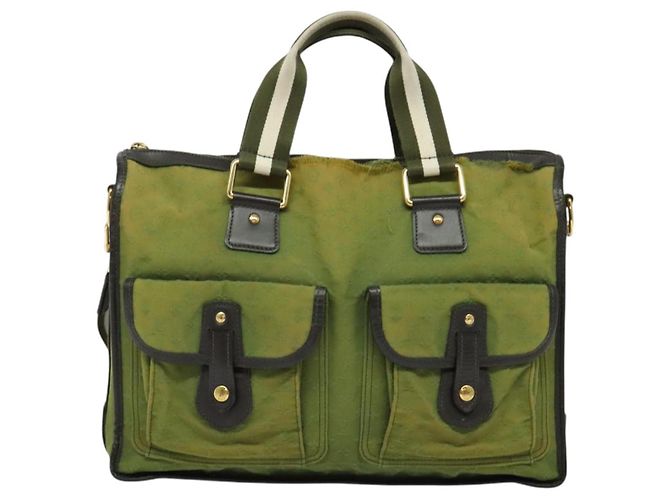 LOUIS VUITTON Mini Sacco Monogramma Marie Kate 48H TST Khaki M42342 Auth 139914 Cachi - vista 13
