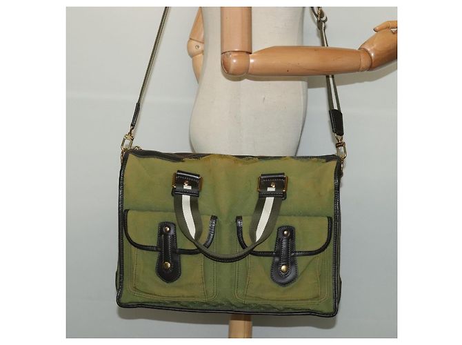 LOUIS VUITTON Mini Sacco Monogramma Marie Kate 48H TST Khaki M42342 Auth 139914 Cachi - vista 24