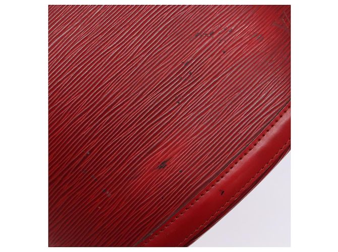 LOUIS VUITTON Borsa a Spalla Epi Cluny Rossa M52257 LV Auth gh714 Rosso - vista 10