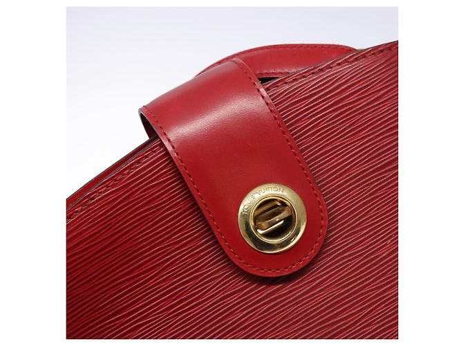 LOUIS VUITTON Borsa a Spalla Epi Cluny Rossa M52257 LV Auth gh714 Rosso - vista 17