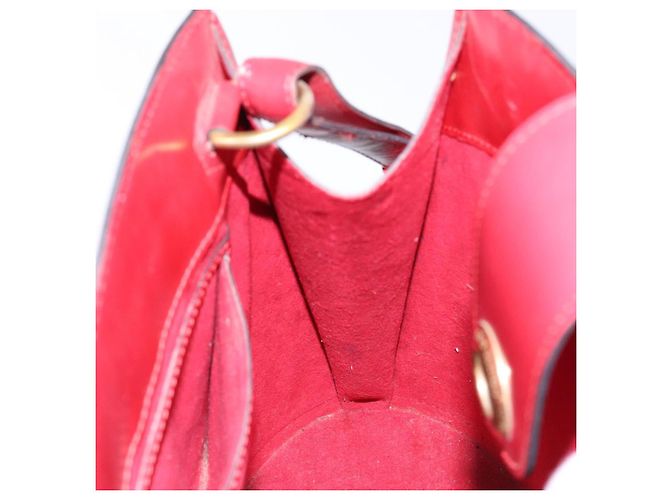 LOUIS VUITTON Borsa a Spalla Epi Cluny Rossa M52257 LV Auth gh714 Rosso - vista 19