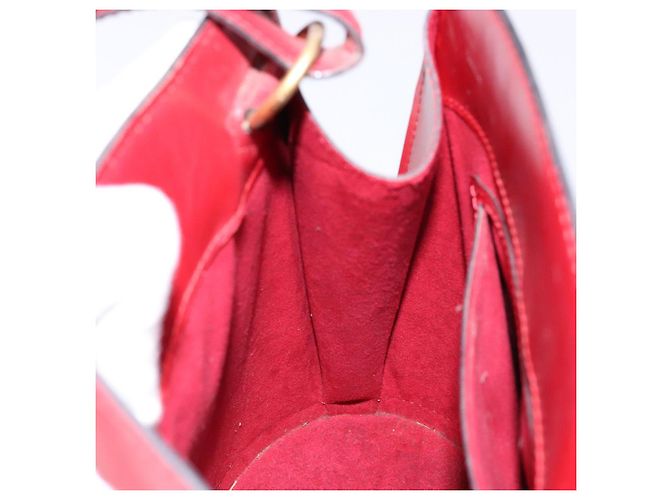 LOUIS VUITTON Borsa a Spalla Epi Cluny Rossa M52257 LV Auth gh714 Rosso - vista 20