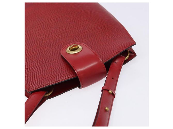 LOUIS VUITTON Borsa a Spalla Epi Cluny Rossa M52257 LV Auth gh714 Rosso - vista 6