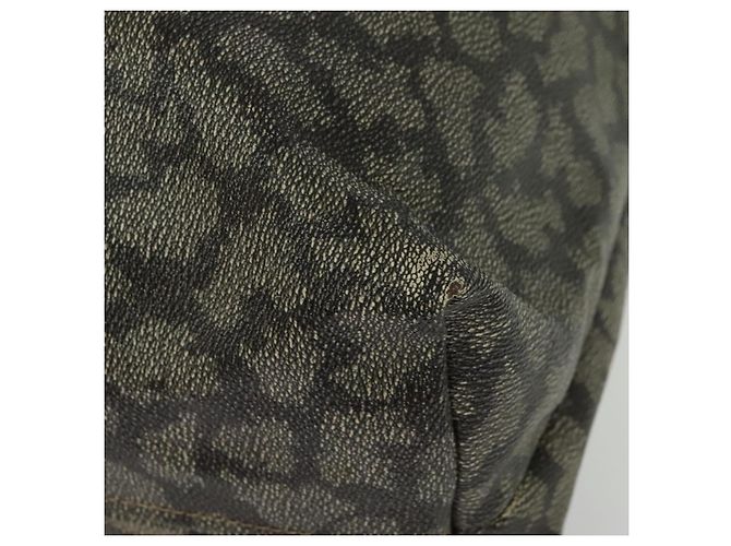Saint Laurent Tote Bag aus Leder in Grau Auth 135196 Braun - Ansicht 9