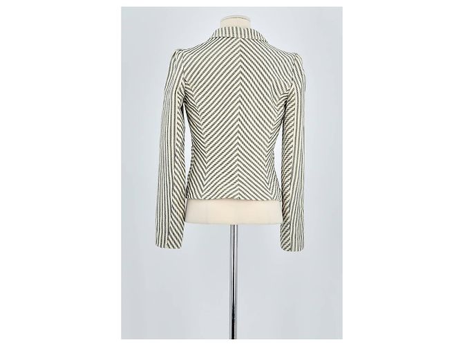 Diane Von Furstenberg Blazer de Algodão Branco - vista 6
