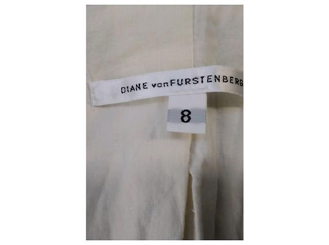 Diane Von Furstenberg Blazer de Algodão Branco - vista 7