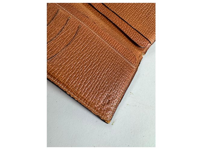 Vintage Loewe Madrid Leather Wallet Brown - view 4